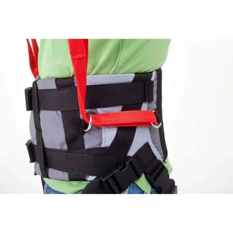 Molift - RgoSling Ambulating Vest zoomed in view on a patient