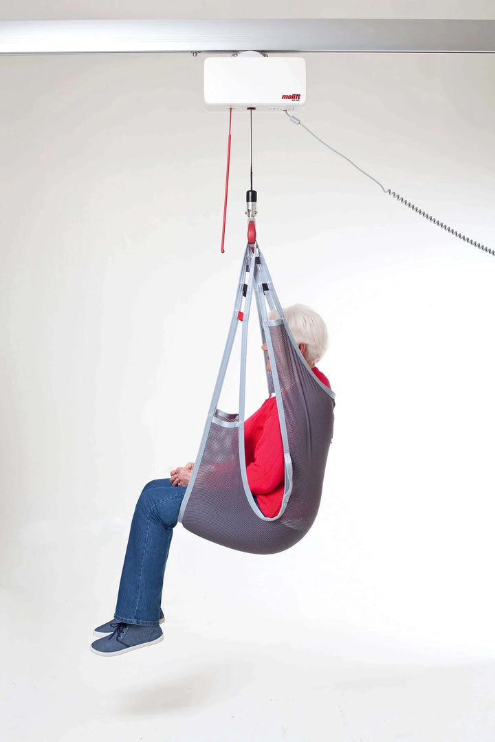 Molift - EvoSling Comfort MediumBack Patient Sling Patient Lifts Accessories Molift - man using sling with molift air