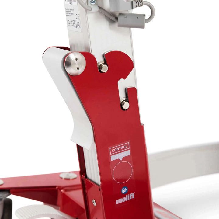 Molift - Smart 150 Patient Lift zoomed in view of the control panel