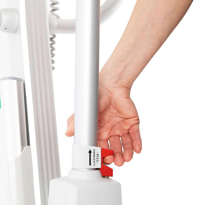 Molift - Smart 150 Patient Lift zoomed in view of it being adjusted