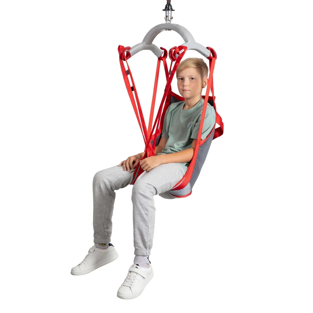 Molift - RgoSling MediumBack Padded Patient Sling being used by a patient