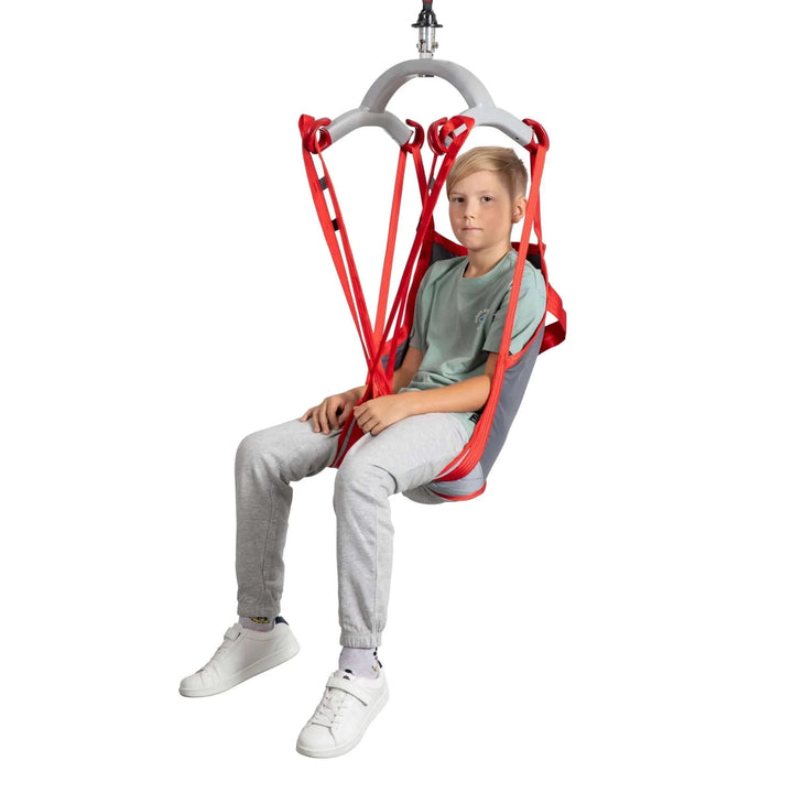 Molift - RgoSling MediumBack Padded Patient Sling being used by a patient