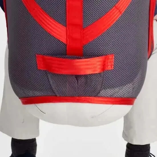 Molift - RgoSling Highback Net Patient Sling zoomed in back view being used by a patient