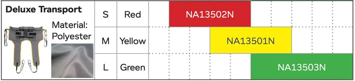 Hoyer - Deluxe Transport Patient Lift Sling Patient Lifts Accessories Hoyer