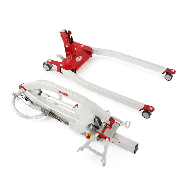 Molift - Smart 150 Patient Lift folded up with white background