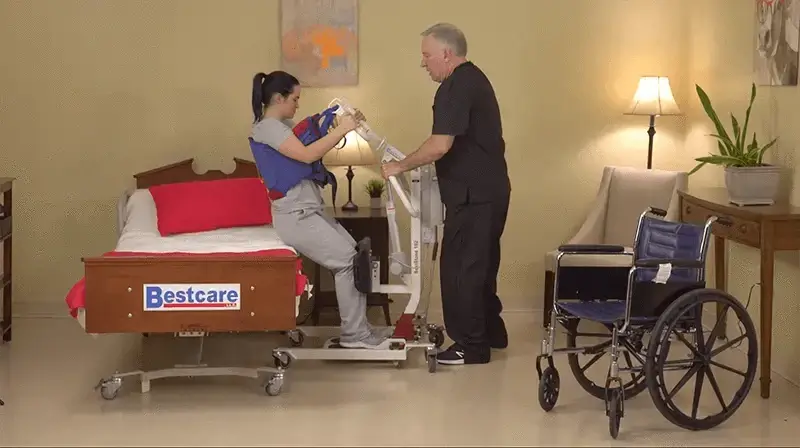 Bestcare - BestStand SA182 Compact Sit-To-Stand Lift Patient Lifts Bestcare