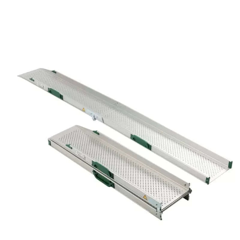 Guldmann - Stepless Portable Folding Wheelchair Ramp with white background