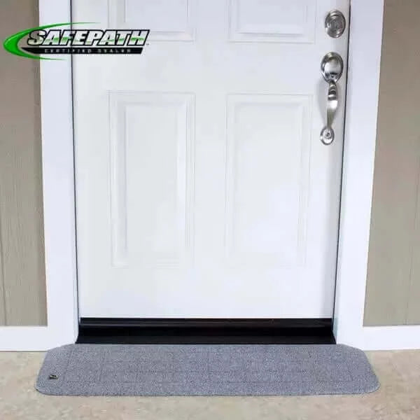 SafePath - BigHorn Plastic Polymer Threshold Ramp - Granite Gray