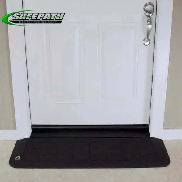 SafePath - BigHorn Plastic Polymer Threshold Ramp - Antique Bronze