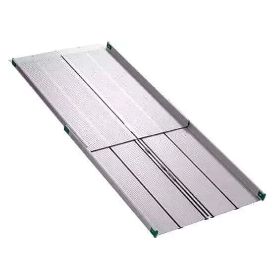 Guldmann - Stepless Telescopic EasyFold Wheelchair Van Ramp with white background