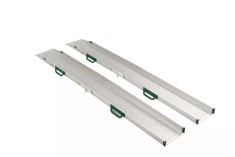Guldmann - Stepless Portable Folding Wheelchair Ramp with white background