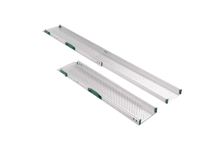 Guldmann - Stepless Telescopic Portable Wheelchair Ramp with white background