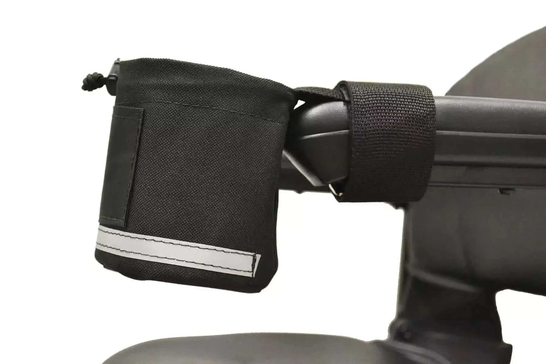 Diestco - Unbreakable Cup Holder for Mobility Equipment - Front Grip with white background