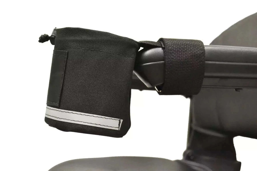 Diestco - Unbreakable Cup Holder for Mobility Equipment - Front Grip with white background