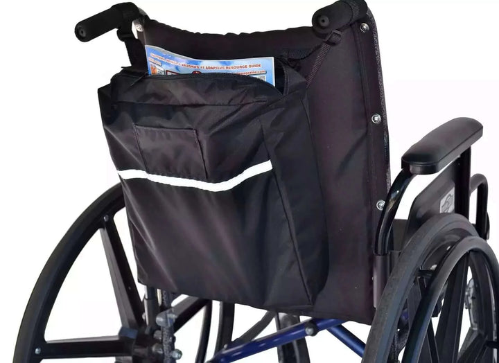 Diestco - Standard Seatback Bag for Wheelchairs & Scooters with white background