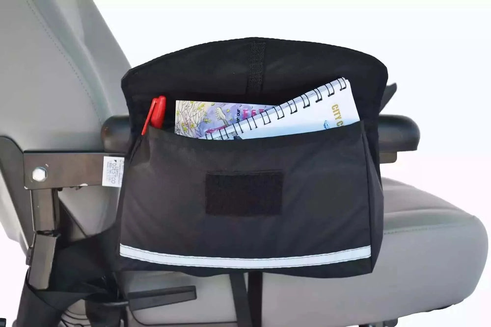 Diestco - Standard Saddle Bag for Mobility Equipment with white background