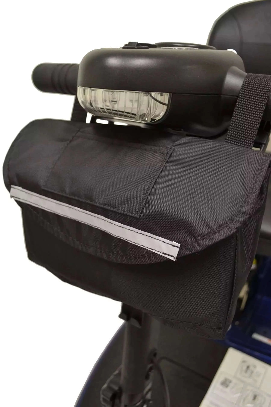 Diestco - Standard Tiller Bag for Mobilitiy Scooter with white background