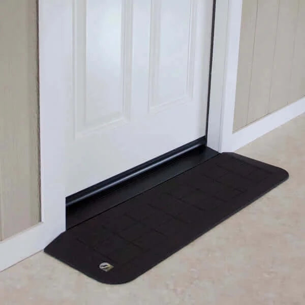 SafePath - BigHorn Plastic Polymer Threshold Ramp - Antique Bronze