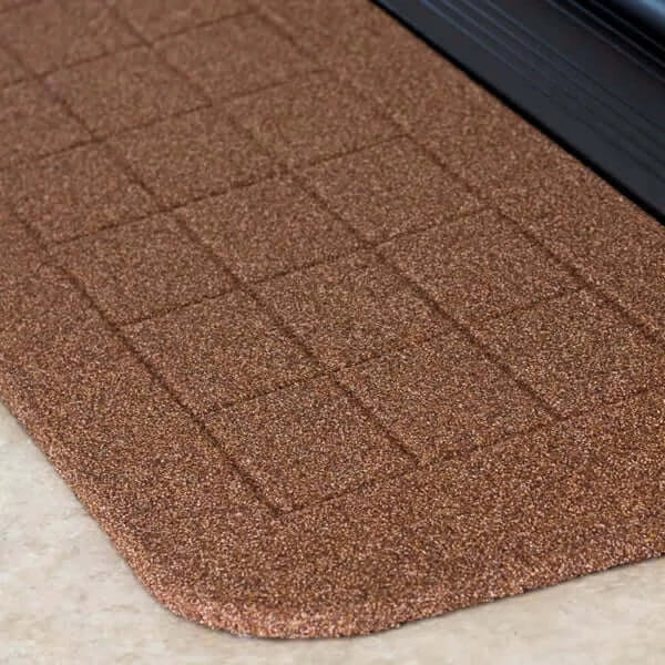 SafePath - BigHorn Plastic Polymer Threshold Ramp - Nutmeg Brown