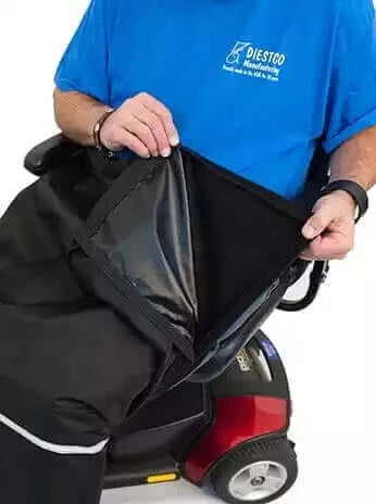 Diestco - Weather Chaps for Mobility Equipment with white background
