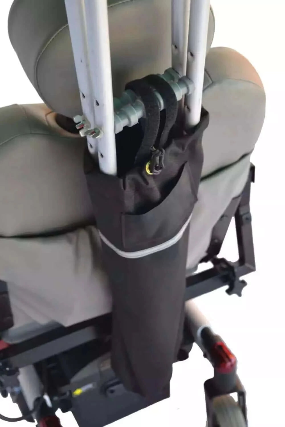 Diestco - Crutch Holder for Scooters & Powerchairs with white background