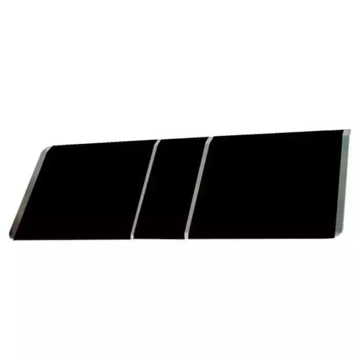PVI - Aluminum Solid Bariatric Threshold Ramp for Wheelchairs with white background