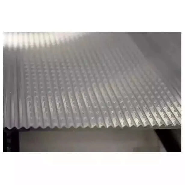 PVI - Modular Platform - XP Aluminum Wheelchair Ramp with Handrails zoomed in view of the non slip traction surface