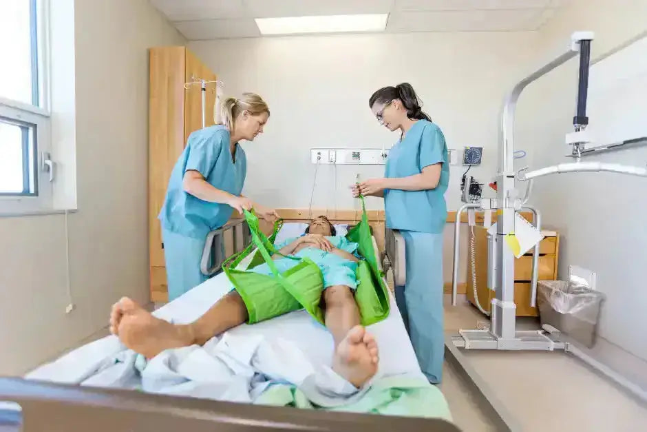 Lifting a Patient from Bed to Chair