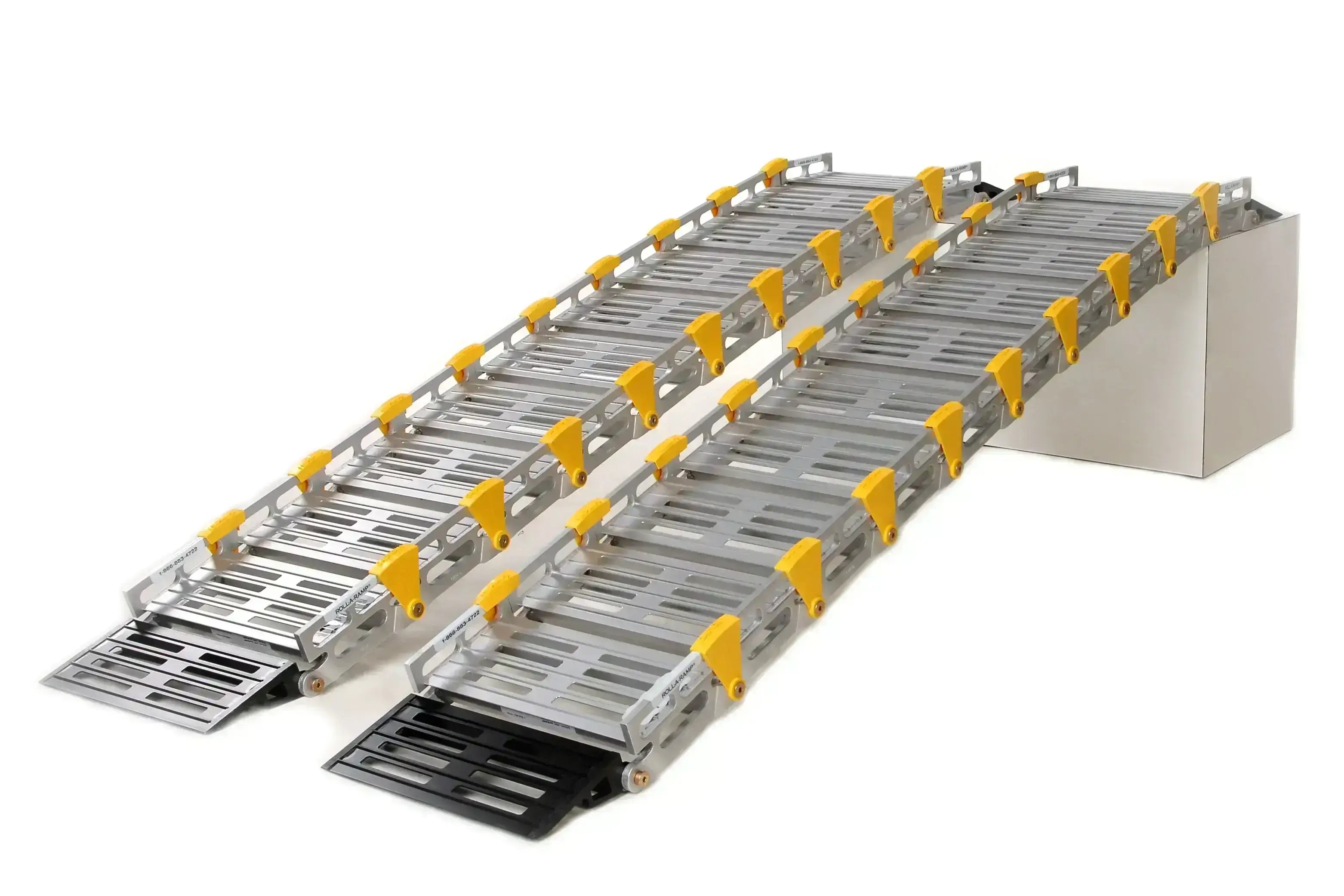 7' Length Aluminum Roll-A-Ramp Track Ramps