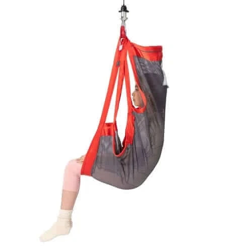 Molift - RgoSling Comfort HighBack Patient Sling being used by a patient in a lift