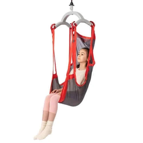 Molift - RgoSling Comfort HighBack Patient Sling being used by a patient in a lift