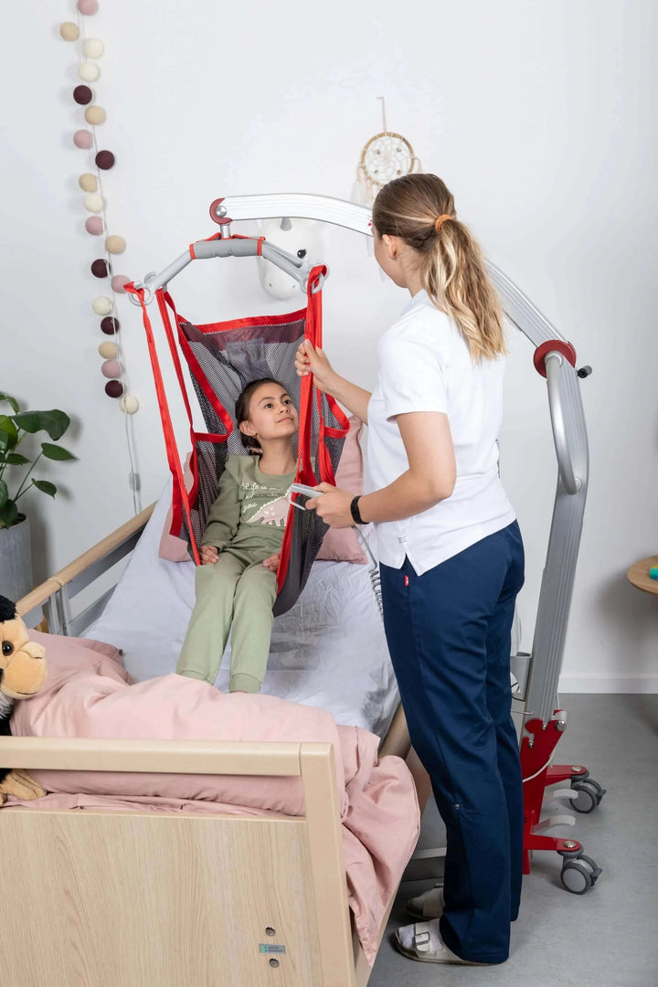 Molift - Smart 150 Patient Lift being used by a patient and their nurse