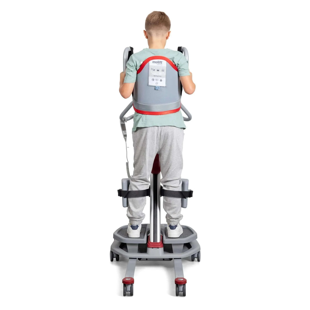 Molift - RgoSling Active being used by a patient with a back view
