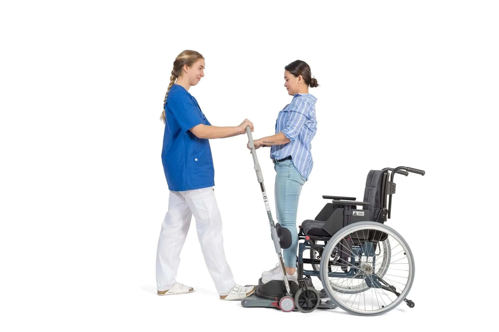 Molift - Raiser PRO Block being used by patient and nurse