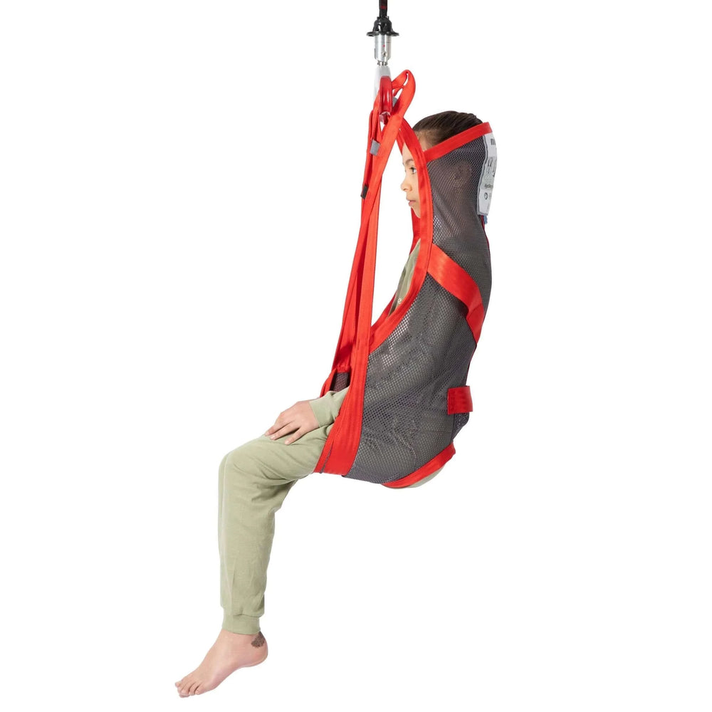 Molift - RgoSling Highback Net Patient Sling being used by a patient