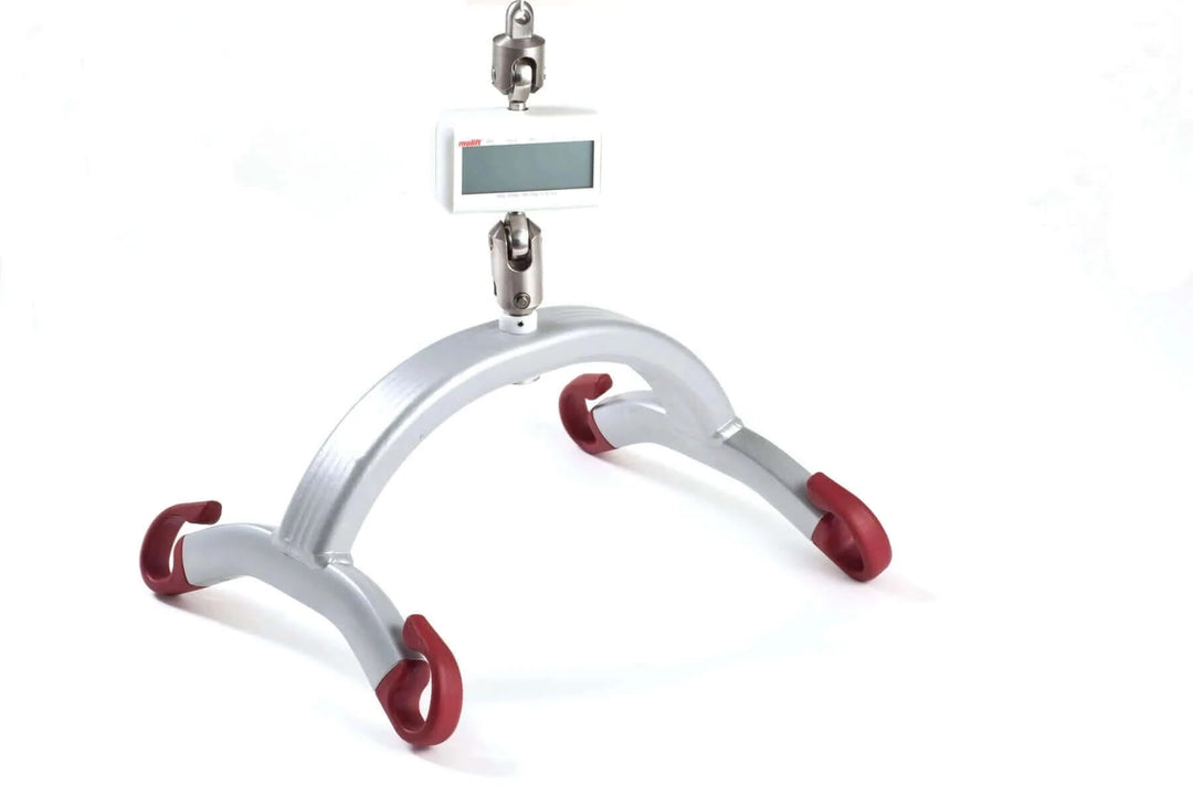 Molift - Weight Scale for Air, Mover and Nomad Patient Lifts (Sling Bar not included) - shown with a 4 point sling bar