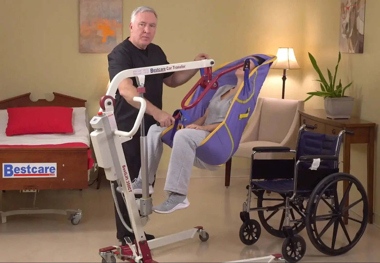 BestLift PL350CT Electric Car Transfer Lift Bestcare BestLift PL350CT Electric Car Transfer Lift Bestcare