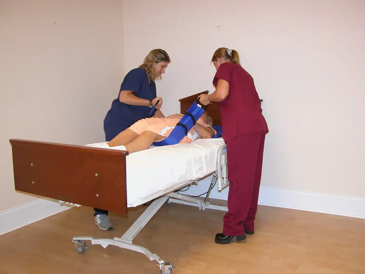 bestcare besttransfer handi move being used to lift a patient