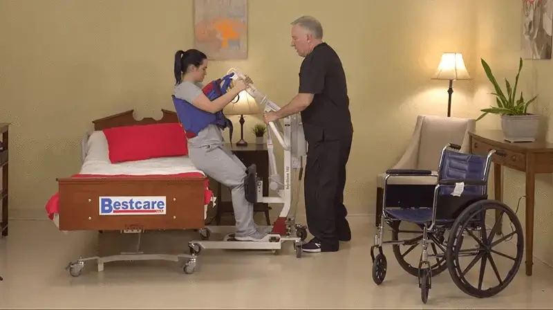 Bestcare - BestStand SA182H Hydraulic Sit-To-Stand Lift Patient Lifts Bestcare 