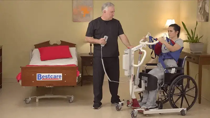 Bestcare - BestStand SA228H Hydraulic Sit-To-Stand Lift Patient Lifts Bestcare 