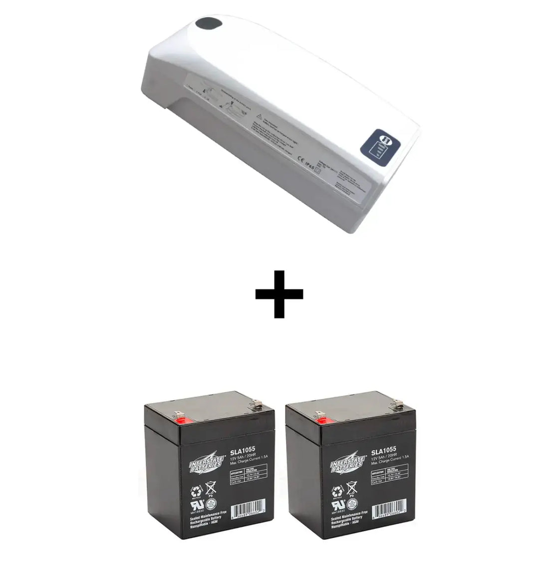 image of battery pack and batteries for WP-PERF-BATPAK performance battery pack