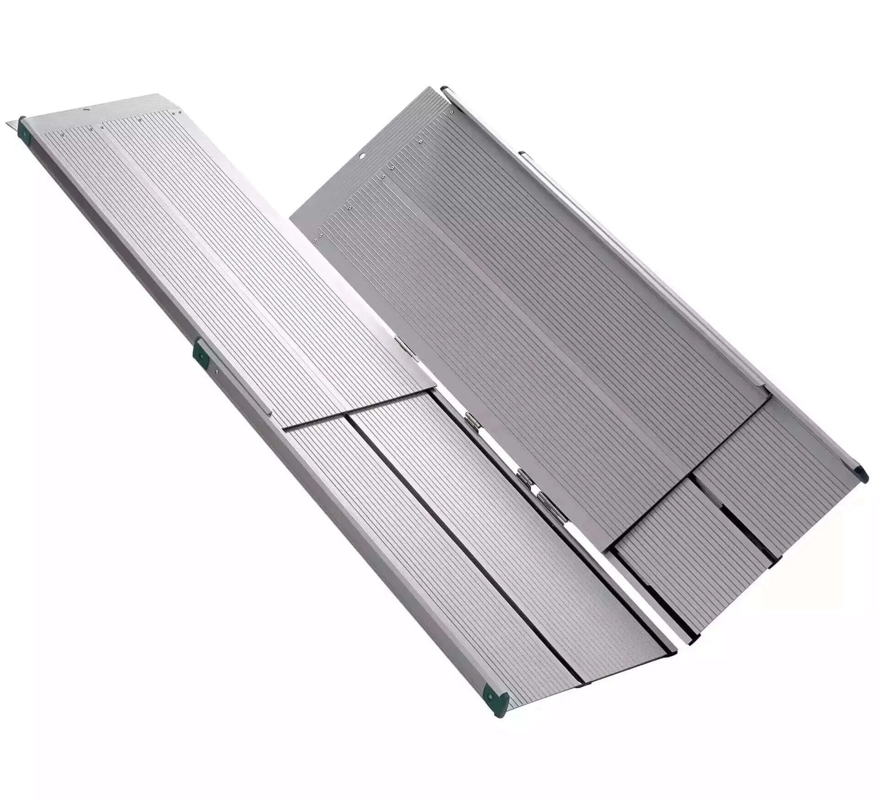 Stepless Telescopic EasyFold Wheelchair Van Ramp with white background