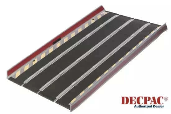 Portable Wheelchair Ramp + Edge Barrier - 4'4