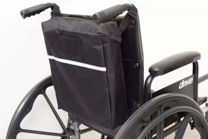 Diestco - Standard Seatback Bag for Wheelchairs & Scooters with white background