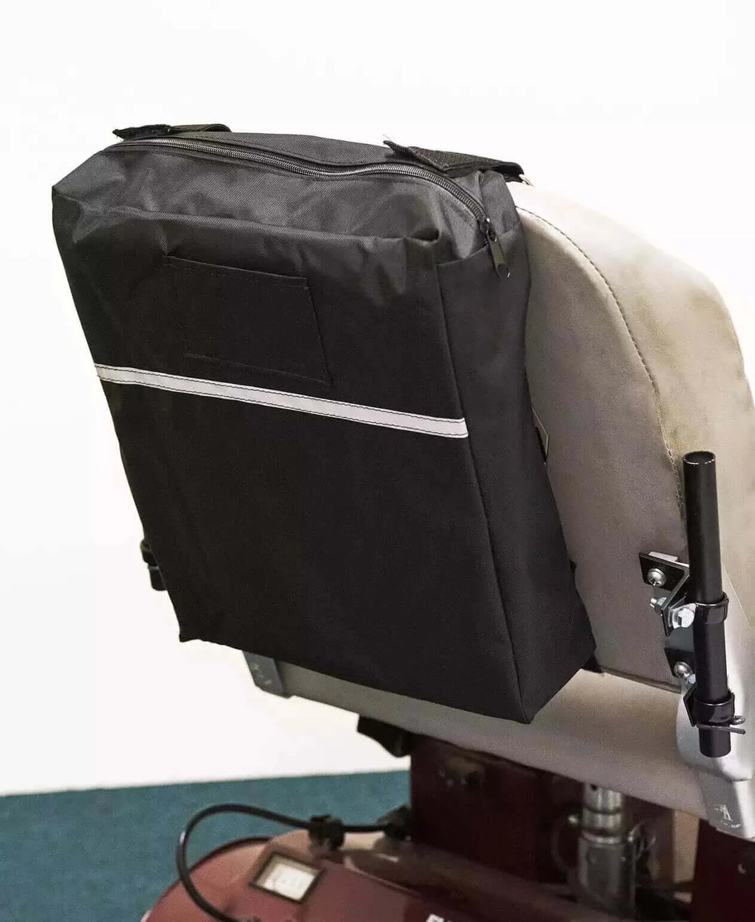 Diestco - Standard Seatback Bag for Wheelchairs & Scooters with white background