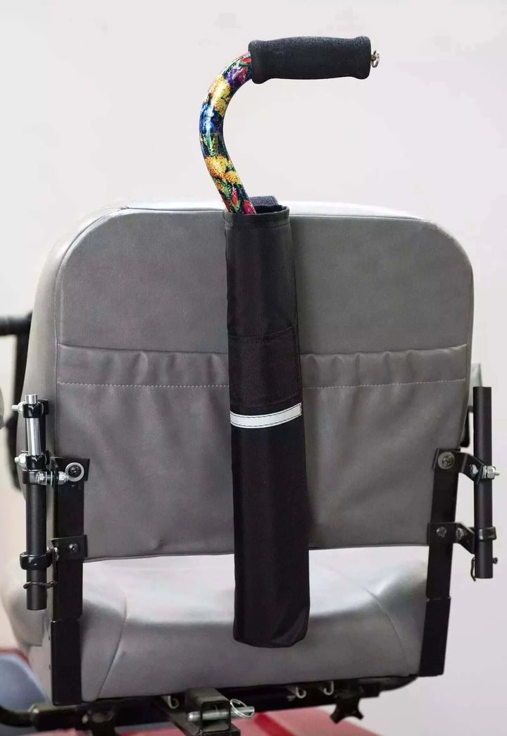 Diestco - Vertical Cane Holder For Scooters & Powerchairs with white background