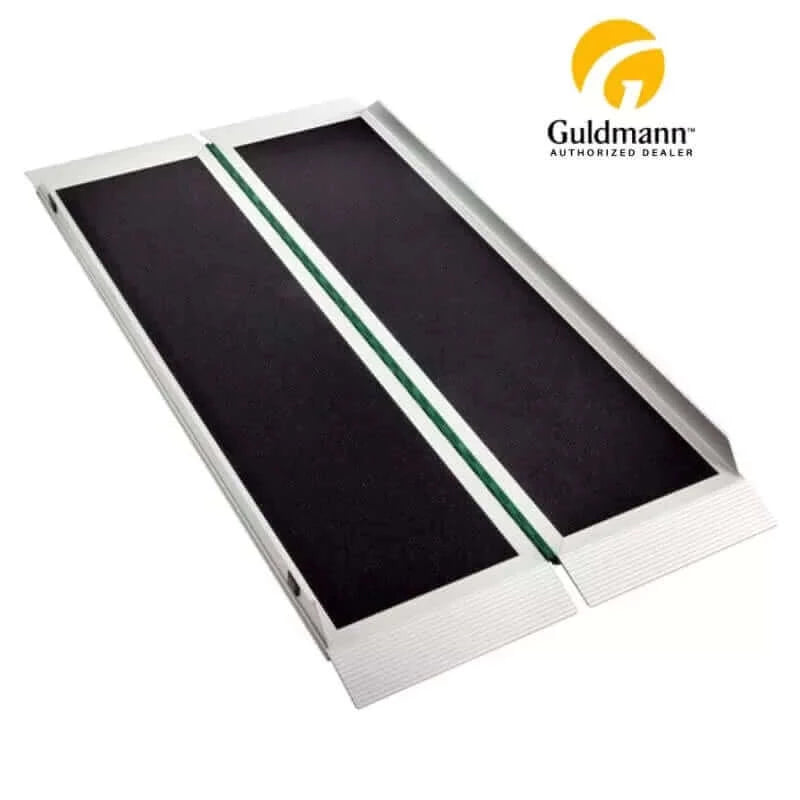 Guldmann - Stepless EasyFold Pro Portable Wheelchair Ramp with white background