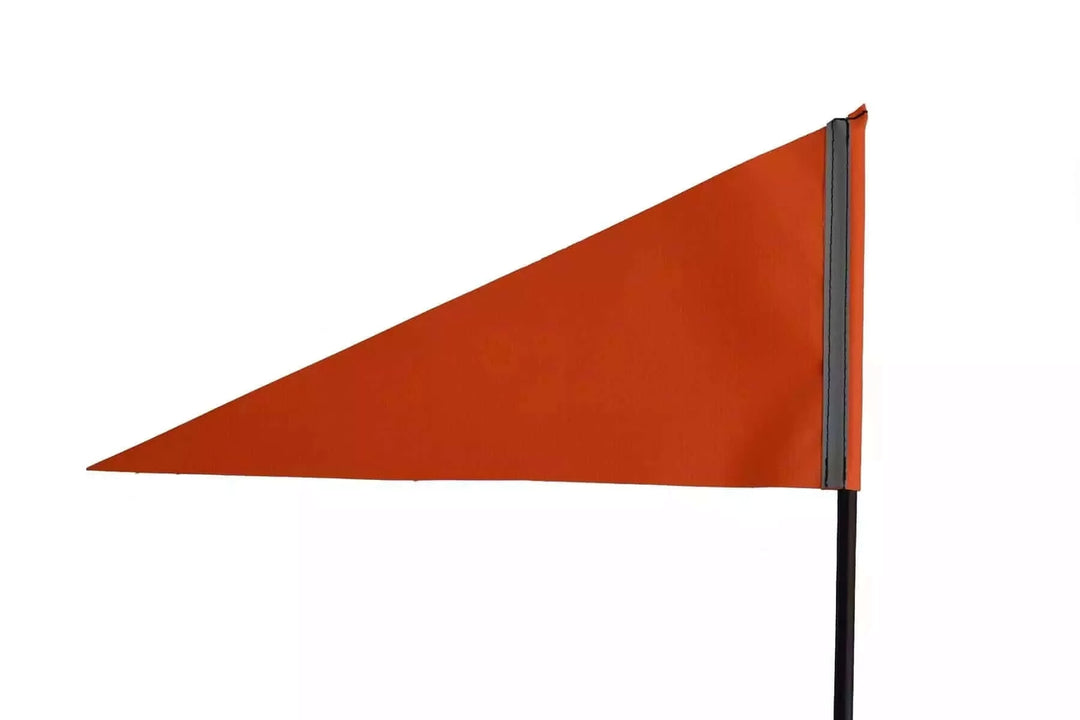 Diestco - Folding Safety Flag for Mobility Equipment with white background