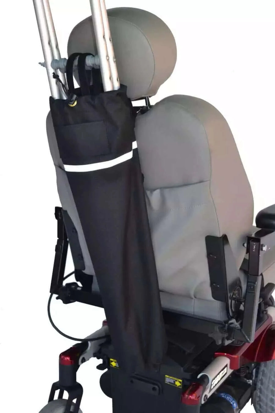Diestco - Crutch Holder for Scooters & Powerchairs with white background