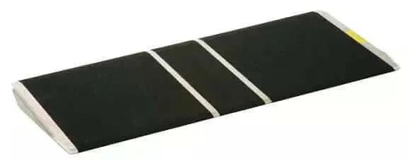 PVI - Aluminum Solid Bariatric Threshold Ramp for Wheelchairs with white background